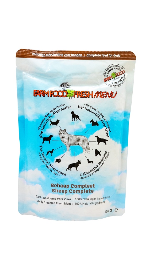 Fresh Menu Schaap compleet (10 x 300 gr) NL+UK