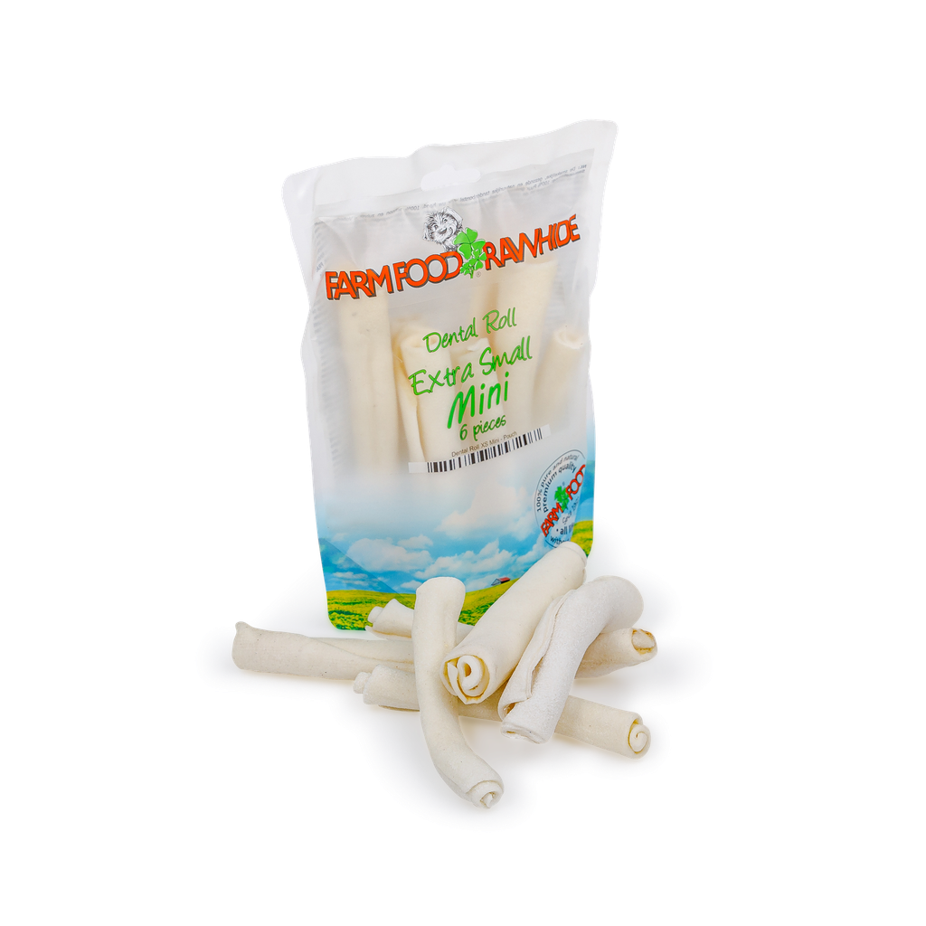 Rawhide Roll XS mini (6 pc)