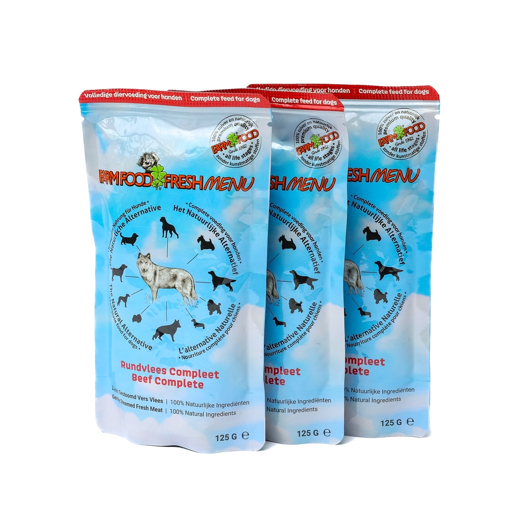 Fresh Menu Rundvlees compleet (16 x 125 gr) NL+UK