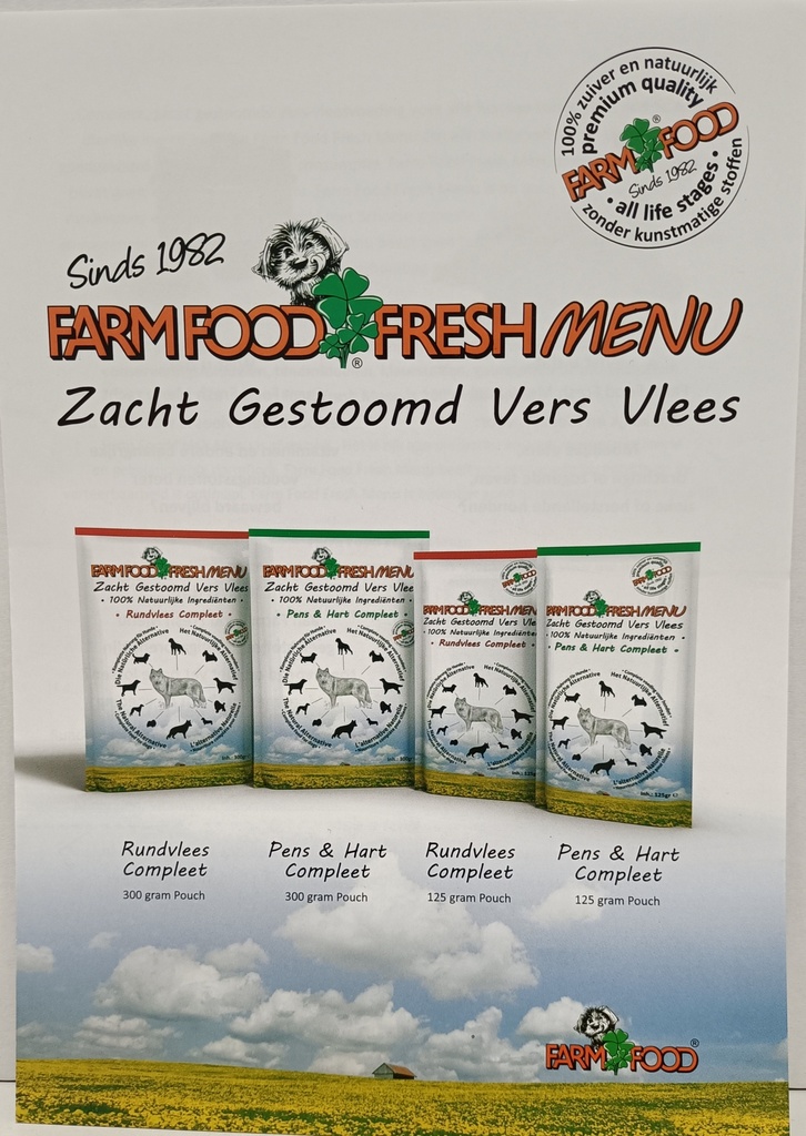 Folder Fresh Menu NL