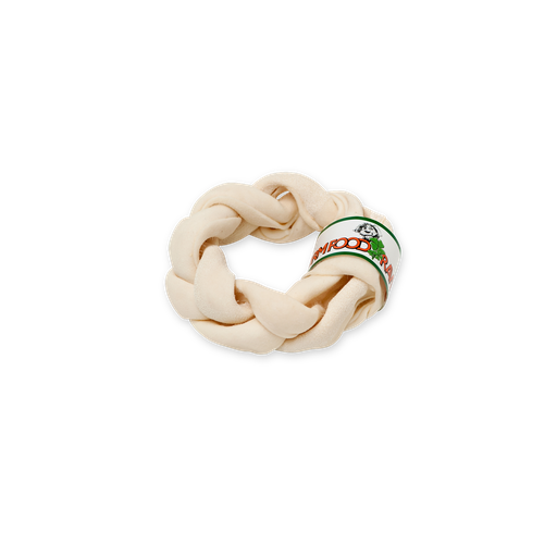 [15040] Rawhide Braided Donut S